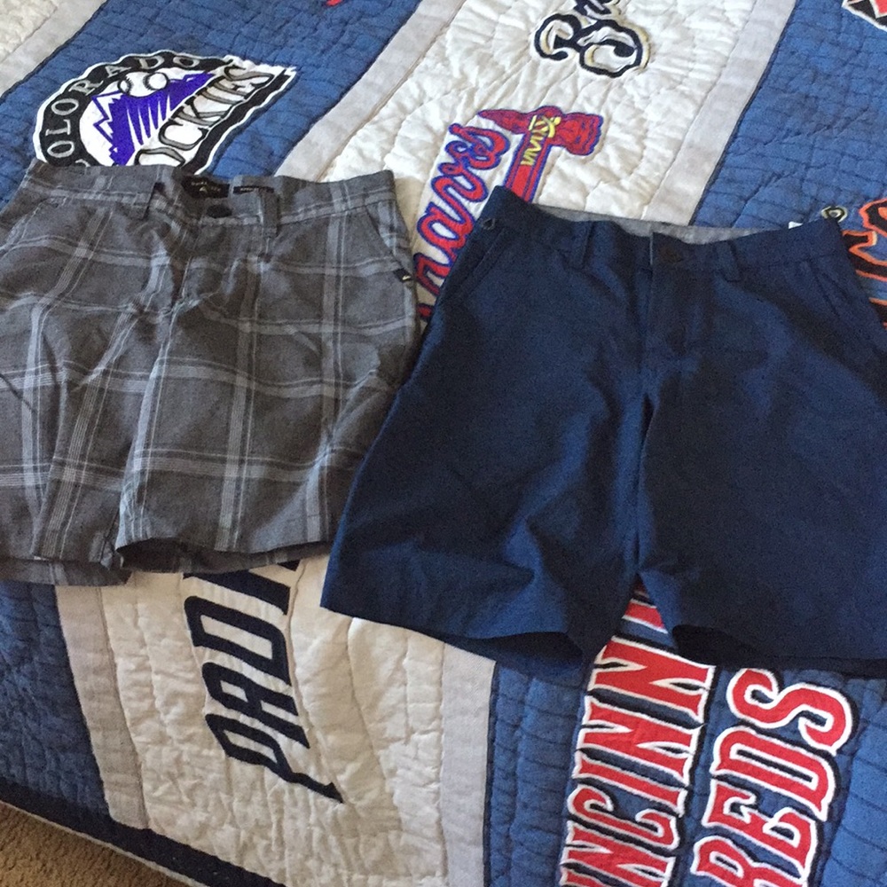 2 pairs of Quicksilver boys shorts